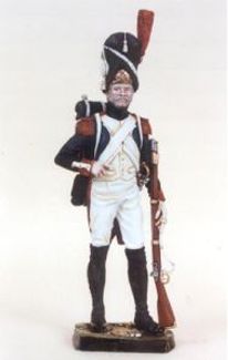 grenadier, french imperial garde 1812 - 110mm model soldiers